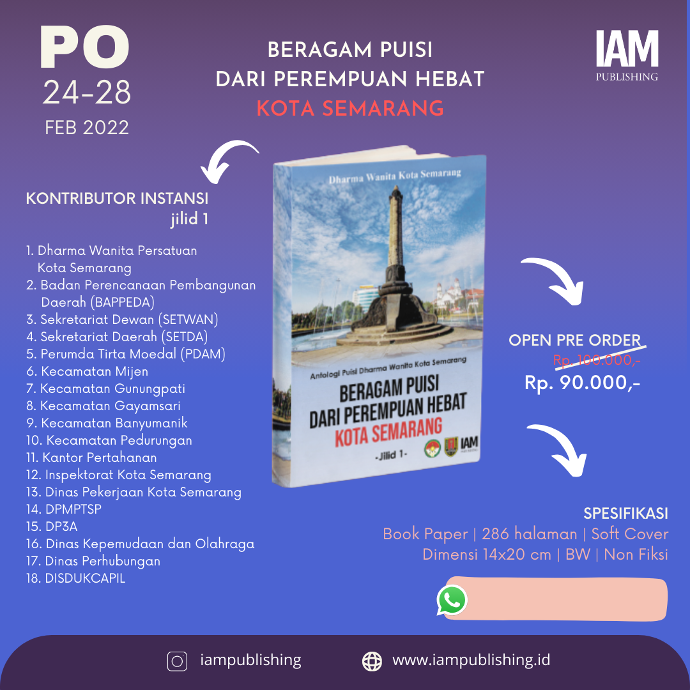 Beragam Puisi dari Perempuan Hebat Kota Semarang