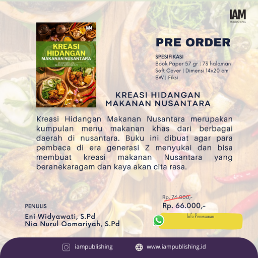 KREASI HIDANGAN MAKANAN NUSANTARA